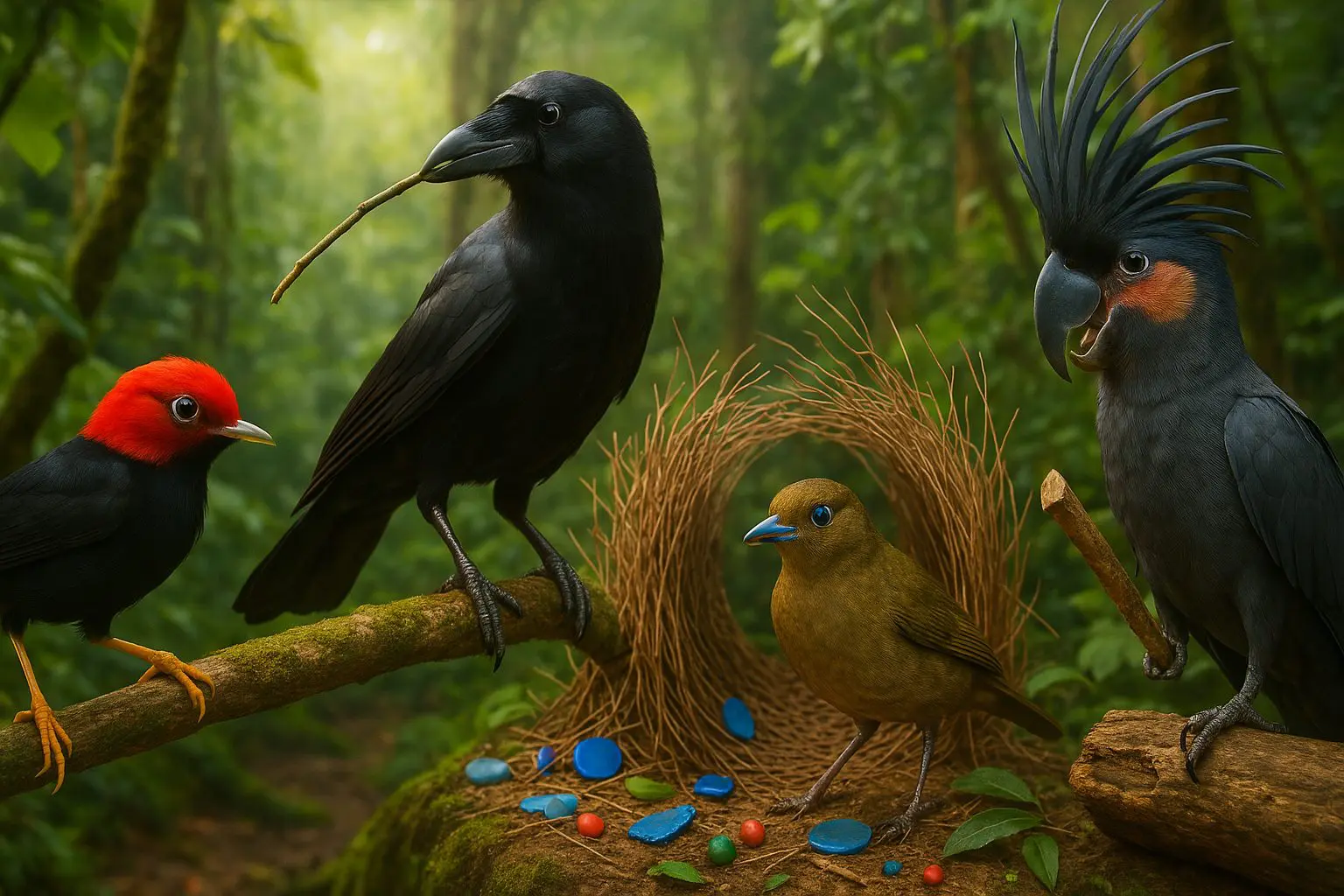 exotic-birds-unusual-behaviors
